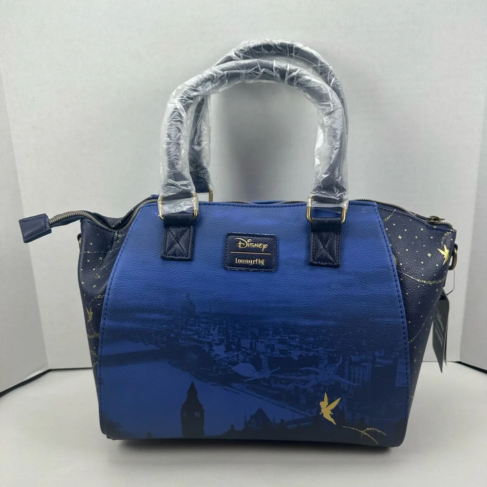 Loungefly Disney Peter Pan Night Sky Satchel Bag